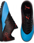 Puma scarpa da calcetto One 19.4 TT 105495 01 bleu azur red black