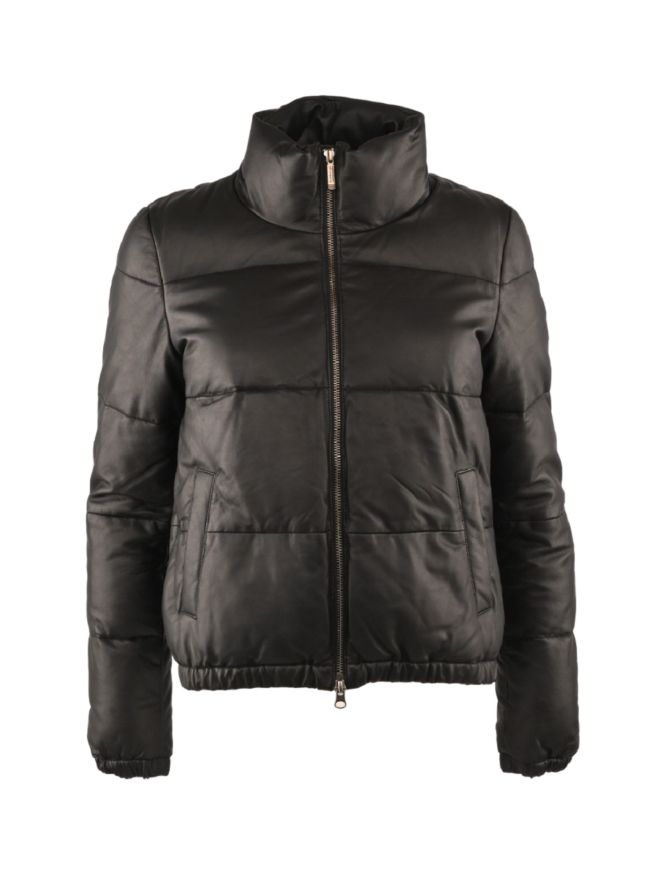 Bomboogie JWELLYPLMQ 90 black padded women&#39;s leather jacket