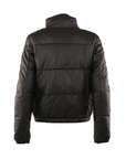 Bomboogie JWELLYPLMQ 90 black padded women's leather jacket