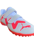 Puma boys' futsal shoe with strap Future Play TT V 107394-01 white-orchid