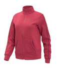 Champion women's tracksuit with full zip sweatshirt 116883 RS508 dark red-black