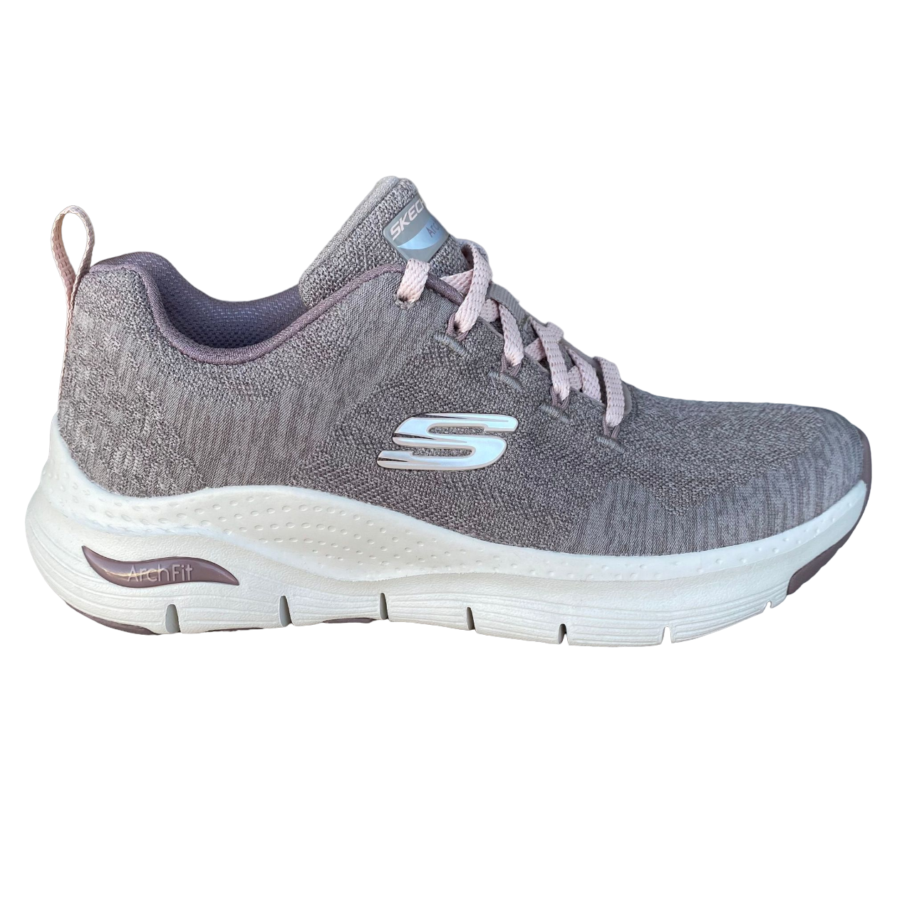 Skechers women&#39;s sneakers shoe Arch Fit Comfy Wave 149414/DKTP dark dove