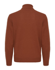Blend men's turtleneck sweater with regular fit 20716087 191540 rust