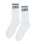 Propaganda socks Logo Socks One Size 23SSPRAC238 white