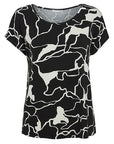 Fransa Frfedot 2 women's t-shirt 20610388 200115 black mix