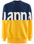Kappa boys' sweatshirt Authentic Sand Clinic 304S4N0 905 cobalt yellow