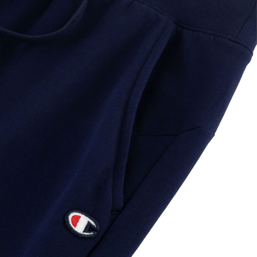 Champion pantalone sportivo da donna in cotone di felpa leggera elasticizzata Legacy 116609 BS501 blu