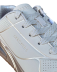 Skechers scarpa sneakers da ragazza  Uno Gen1 Cool Heels 310538L/NAT naturale
