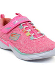Skechers sneakers da bambina e ragazza Swirly Girl Shimmer Time 81703L PKMT rosa