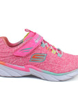 Skechers sneakers for girls Swirly Girl Shimmer Time 81703L PKMT pink
