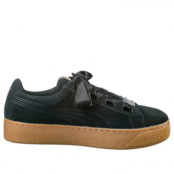 Puma Vikky Platform Ribbon women&#39;s sneakers shoe 364979 01 black