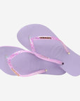 Havaianas women's flip-flops Slim Glitter Flourish 4.147.122 2297 purple 