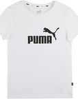Puma Girls' short sleeve t-shirt ESS Logo Tee G 587029 02 white