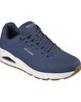Skechers Uno Stand On Air men's sneakers shoe 52458/NVY blue