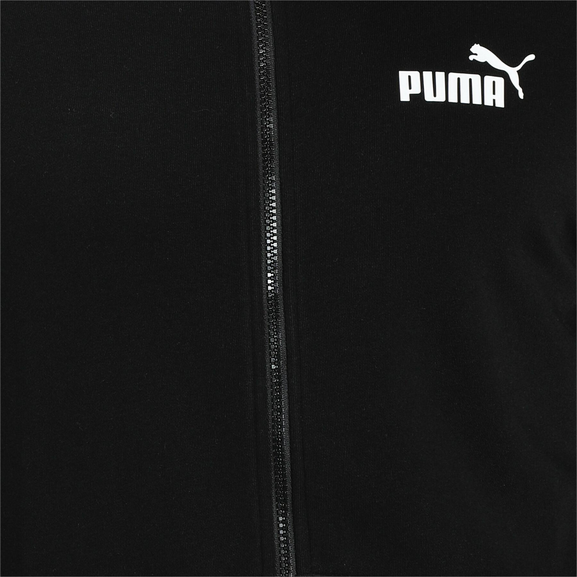 Puma felpa con cerniera in era da uomo Essentials 586696-01 nero