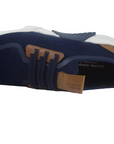 Skechers scarpa sneakers da uomo con laccio elastico Block Peak 68643 NVY blu