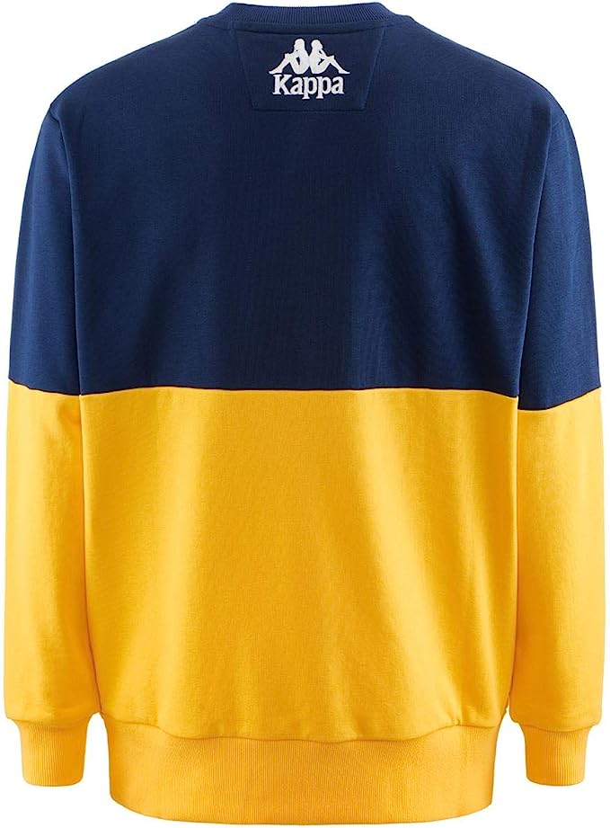 Kappa boys&#39; sweatshirt Authentic Sand Clinic 304S4N0 905 cobalt yellow