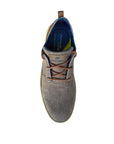 Skechers men's casual shoe in Status 2.0 Pexton 65910 TPE dove gray canvas