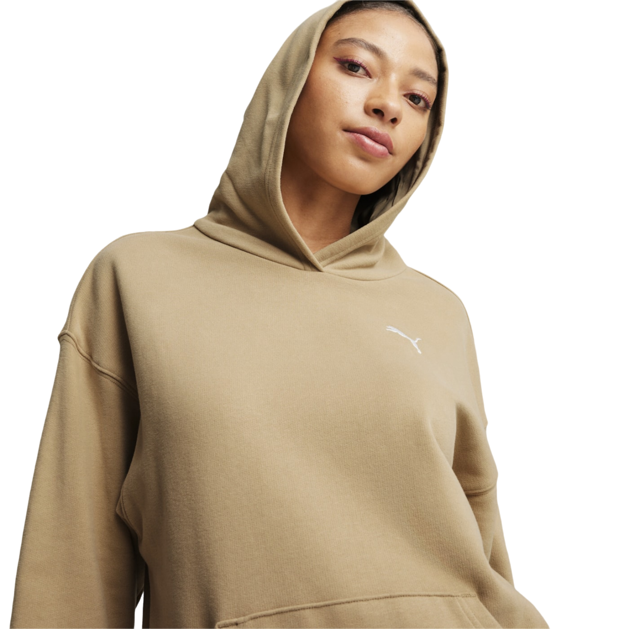 Puma women&#39;s tracksuit with hoodie 679920-83 dove grey