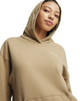 Puma women's tracksuit with hoodie 679920-83 dove grey