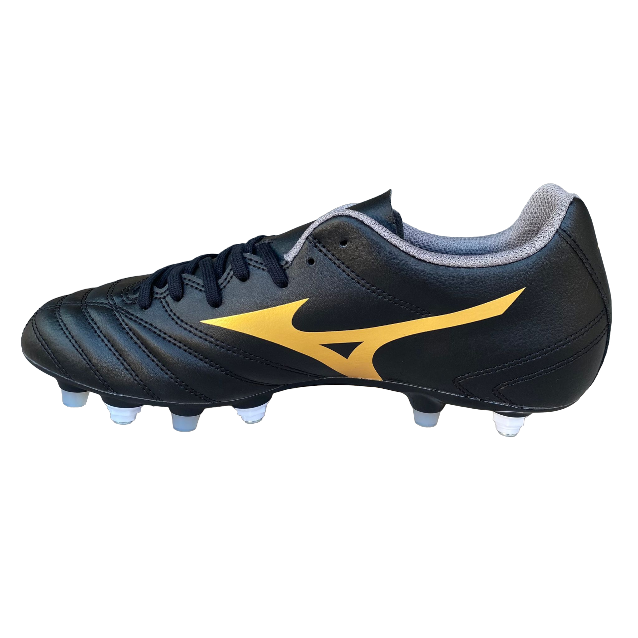 Mizuno Monarcida Neo II Select Mix men&#39;s football boot P1GC232550 black-gold