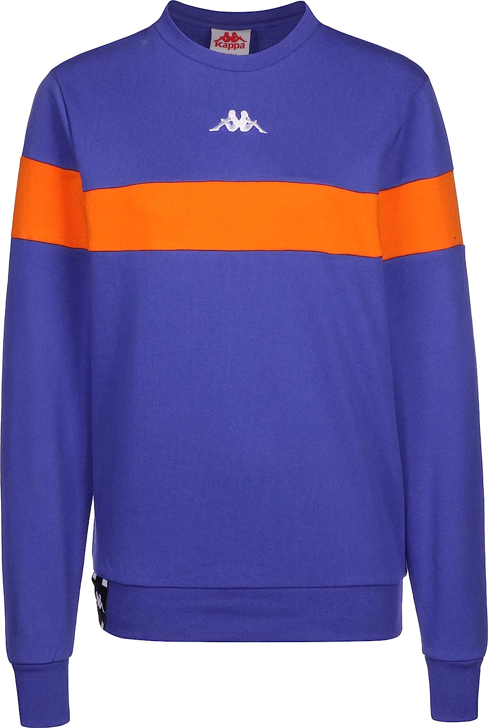 Kappa men&#39;s sweatshirt in Authentic LA CEMARS 304SV30 912 blue royal-orange