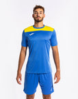 Joma Divisa da calcio e calcetto Phoenix II 103124.709 azzurro-giallo