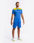 Joma Divisa da calcio e calcetto Phoenix II 103124.709 azzurro-giallo