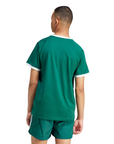 Adidas Originals men's short sleeve t-shirt Adicolor 3 stripes IM9387 green white