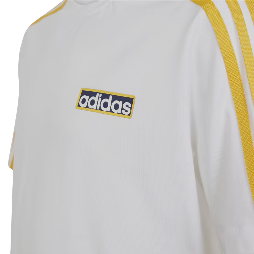 Adidas Originals short sleeve t-shirt for boys Adibreak IN2121 white-gold yellow