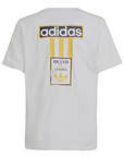 Adidas Originals short sleeve t-shirt for boys Adibreak IN2121 white-gold yellow