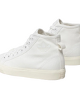 Adidas Originals scarpa sneakers alta in tela da uomo Nizza Hi H01110 bianco