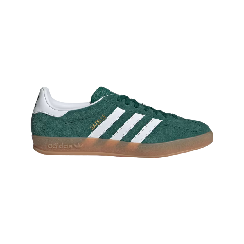 Adidas Originals scarpa sneakers da adulto Gazelle Indoor JI2062 verde-bianco-gomma