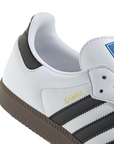 Adidas Originals scarpa sneakers da adulto Samba OG B75806 bianco-nero