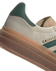 Adidas Originals scarpa sneakers da donna Gazelle Bold ID7056 crema-verde