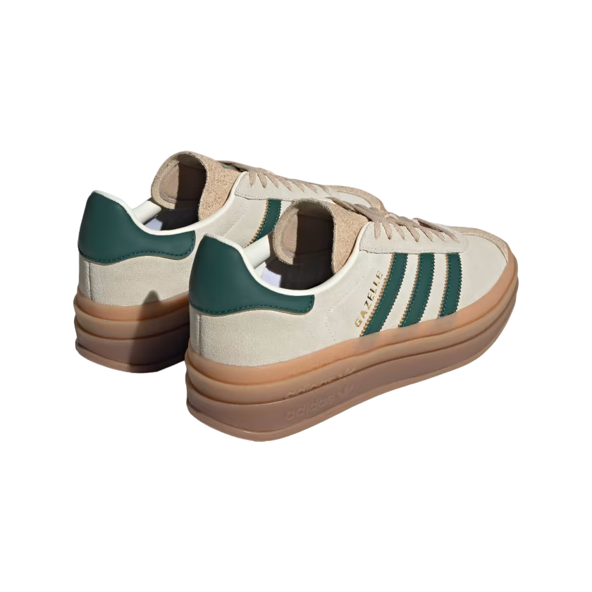 Adidas Originals scarpa sneakers da donna Gazelle Bold ID7056 crema-verde