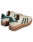 Adidas Originals scarpa sneakers da donna Gazelle Bold ID7056 crema-verde