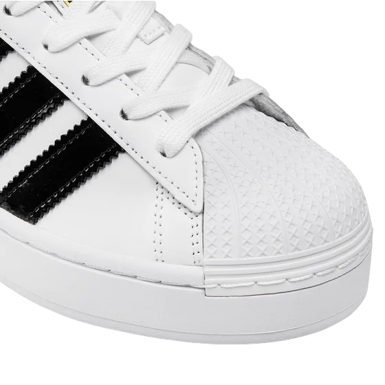 Adidas Originals women&#39;s sneakers shoe with wedge Superstar Bold FV3336 white black