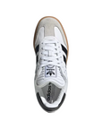 Adidas Originals scarpa sneakers da ragazza Samba XLG JH6516 bianco-nero