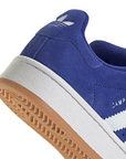 Adidas Originals scarpa sneakers da ragazzi Campus 00s HJ6333 blu semilucido-bianco-gomma