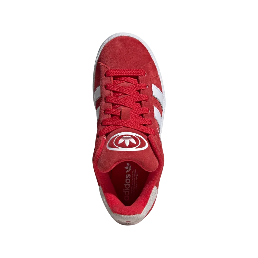 Adidas Originals scarpa sneakers da ragazzi Campus 00s IG1230 rosso-bianco