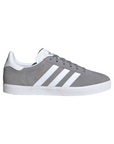 Adidas Originals scarpa sneakers da ragazzi Gazelle FW0716 grigio-bianco