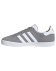 Adidas Originals scarpa sneakers da ragazzi Gazelle FW0716 grigio-bianco