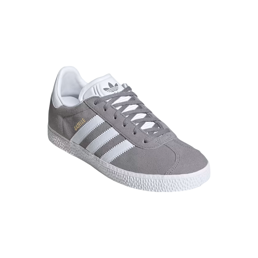 Adidas Originals scarpa sneakers da ragazzi Gazelle FW0716 grigio-bianco