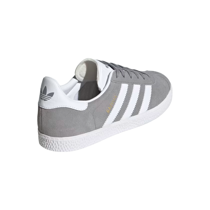 Adidas Originals scarpa sneakers da ragazzi Gazelle FW0716 grigio-bianco