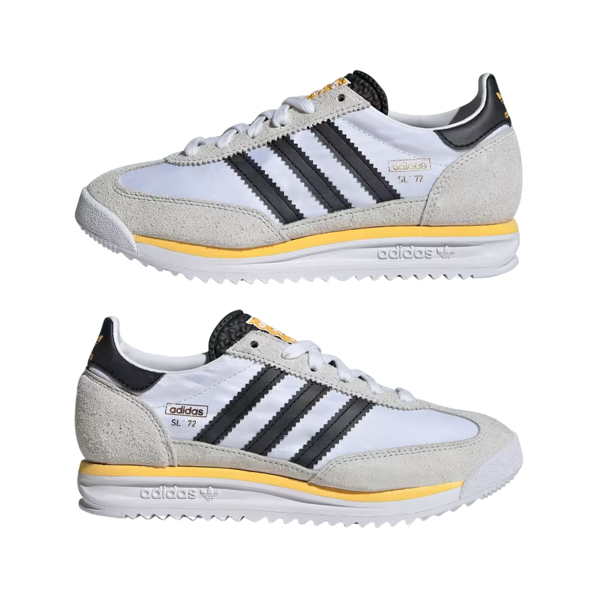 Adidas Originals scarpa sneakers da ragazzi SL 72 RS IH8077 bianco-nero