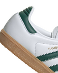 Adidas Originals scarpa sneakers da ragazzi Samba OG IE1331 bianco-verde