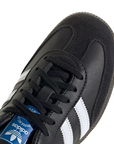 Adidas Originals scarpa sneakers da ragazzi Samba OG IE3676 nero-bianco