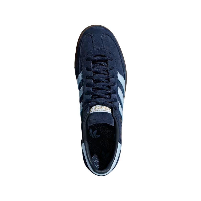 Adidas Originals scarpa sneakers da uomo Handball Spezial BD7633 blu-celeste