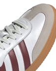 Adidas Originals men's sneakers shoe Samba OG IF3813 white-burgundy